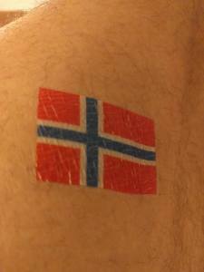 Norge-tatovering